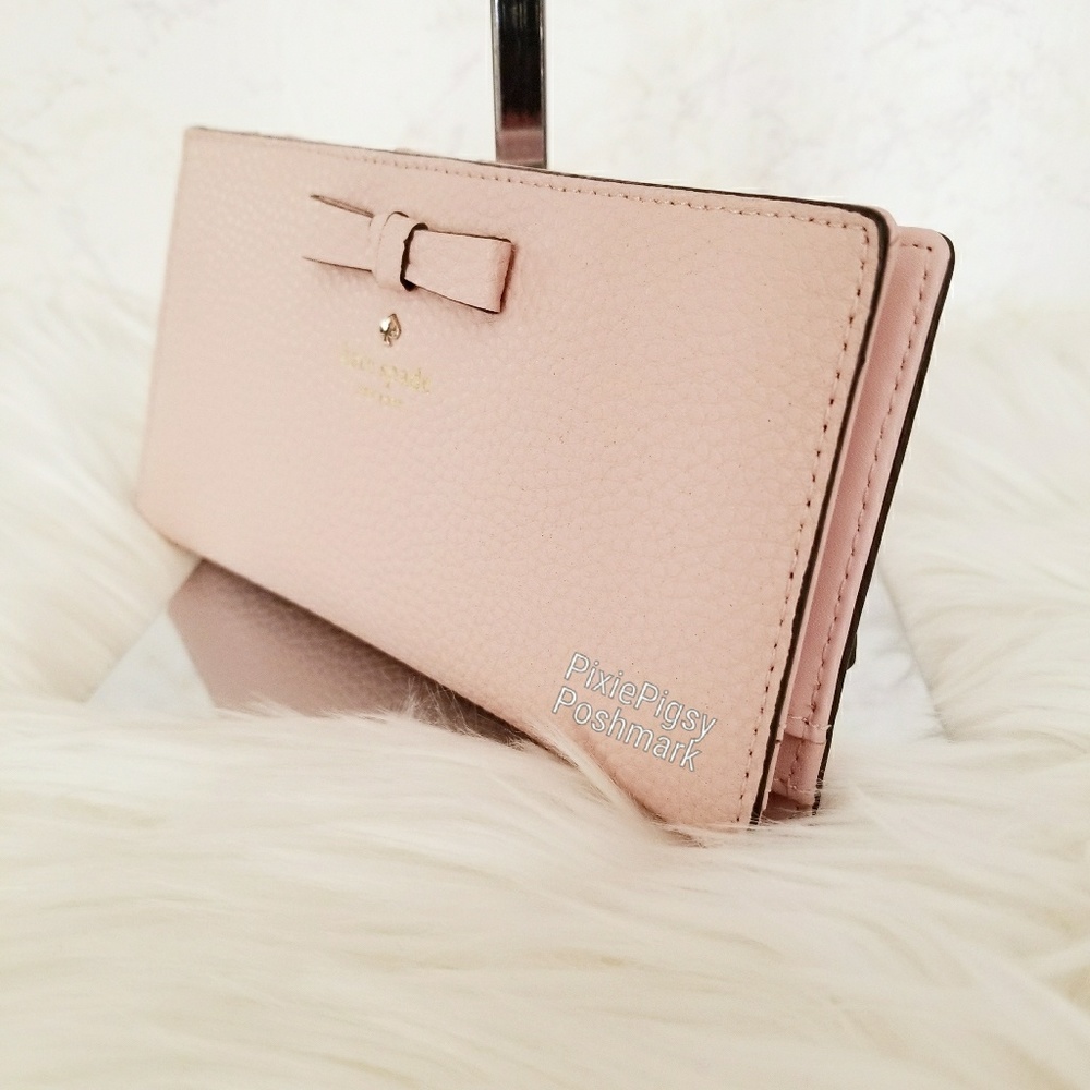 NWT Kate Spade Pershing Street Stacy Bow Wallet - Picture 5 of 6
